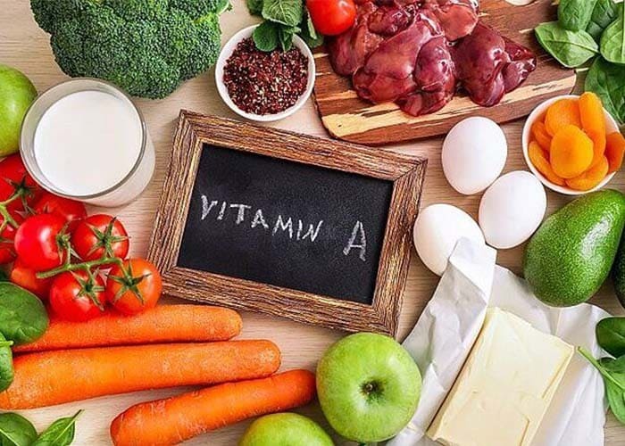 cải thiện gàu bổ sung thực phẩm vitamin a