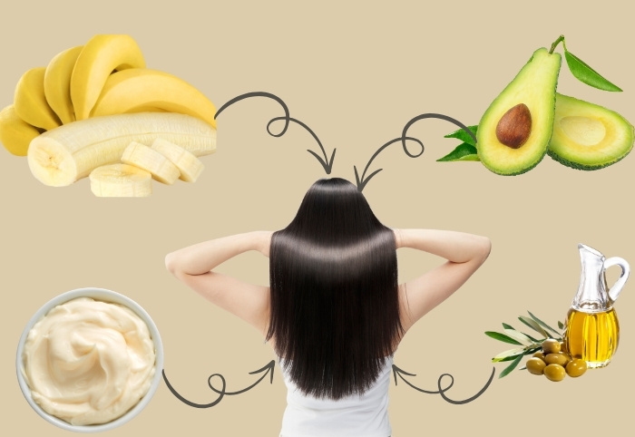 chuối mayonaise bơ dầu oliu