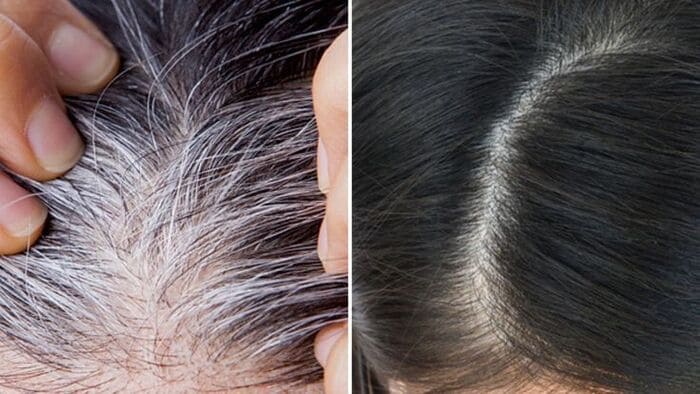 đối tượng nên nhuộm tóc bạc