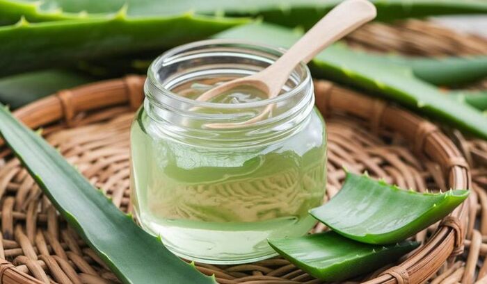 mặt nạ tóc từ lá dâu tằm và nha đam