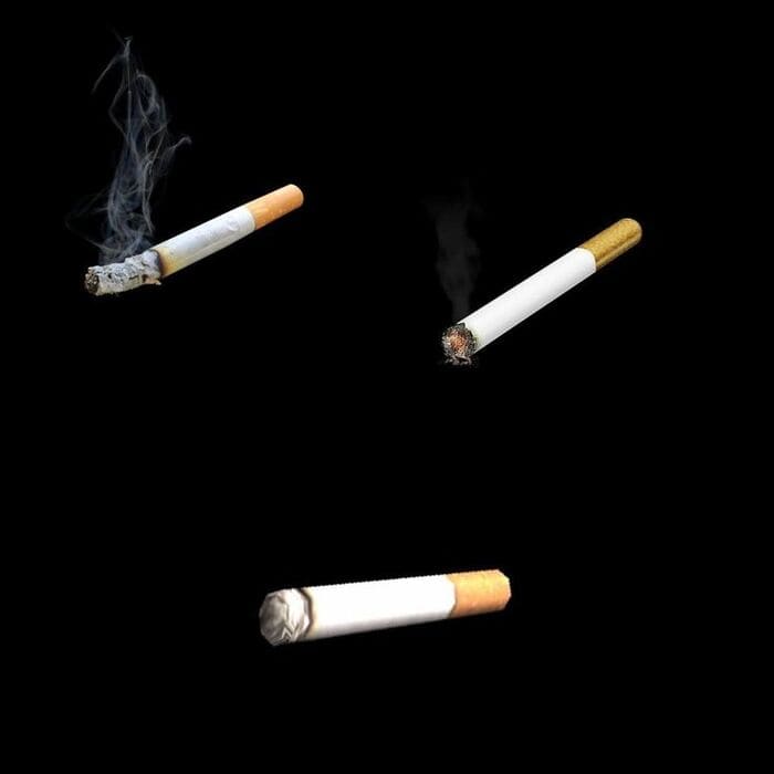 tóc bạc do uống rượu hút thuốc lá