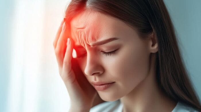 tóc bạc ngứa do stress