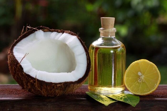 cách nấu bồ kết trị gàu với dầu dừa
