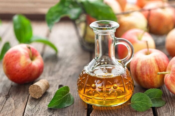 cách trị gàu bằng giấm táo