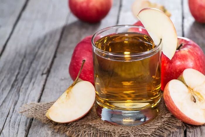 cách trị gàu cho nữa bằng giấm táo