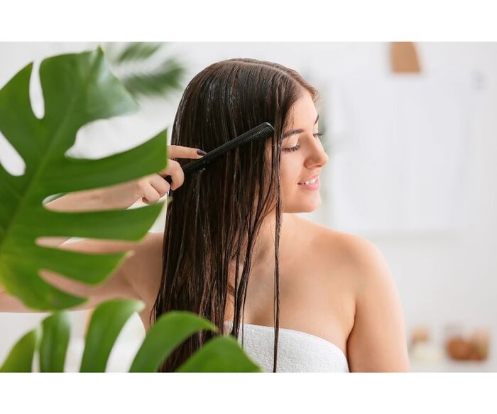 dưỡng tóc bằng dầu dừa mật ong và chanh cho tóc khô xơ