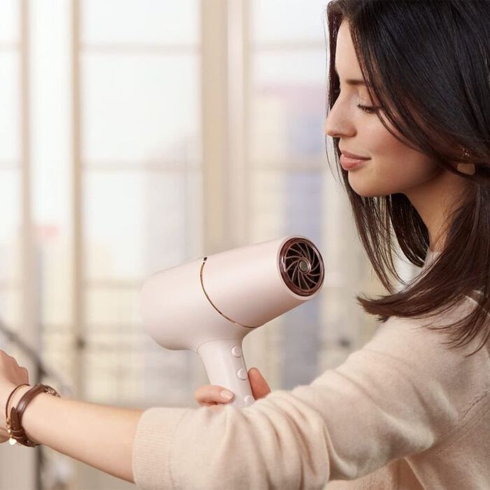 kết thúc bằng sấy tóc mát