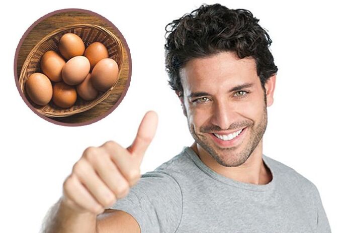 sử dụng trứng gà chăm sóc tóc khô xơ nam