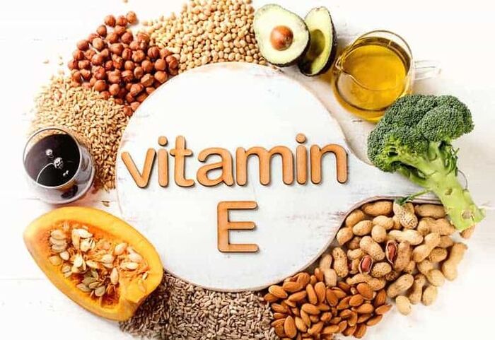vitamin E tóc khô xơ thiếu chất gì